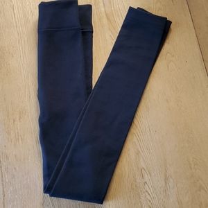 🛍Ellen Tracy black fleece leggings, Size M/L, never worn